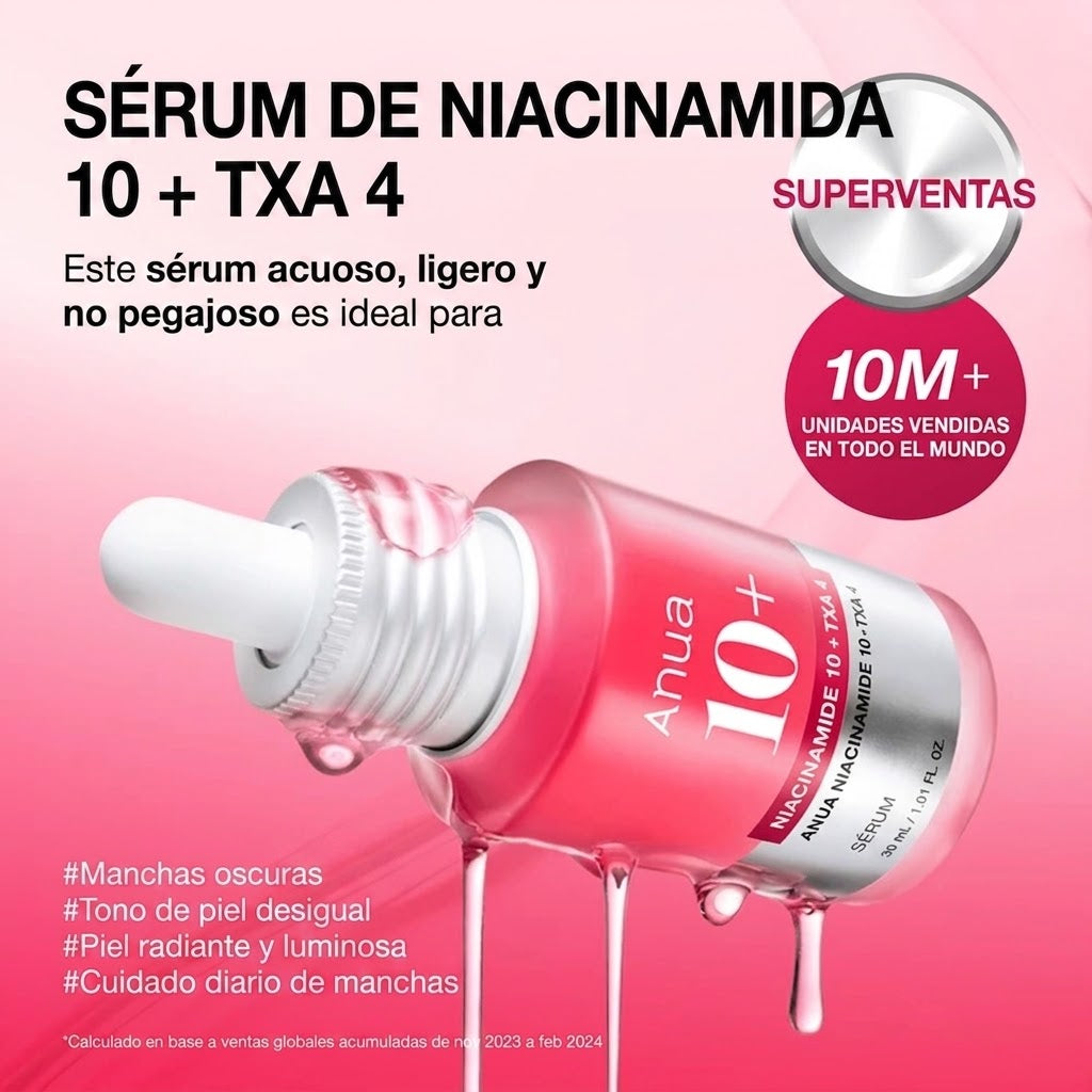Anua Niacinamide 10% + TXA 4% - Sérum Despigmentante